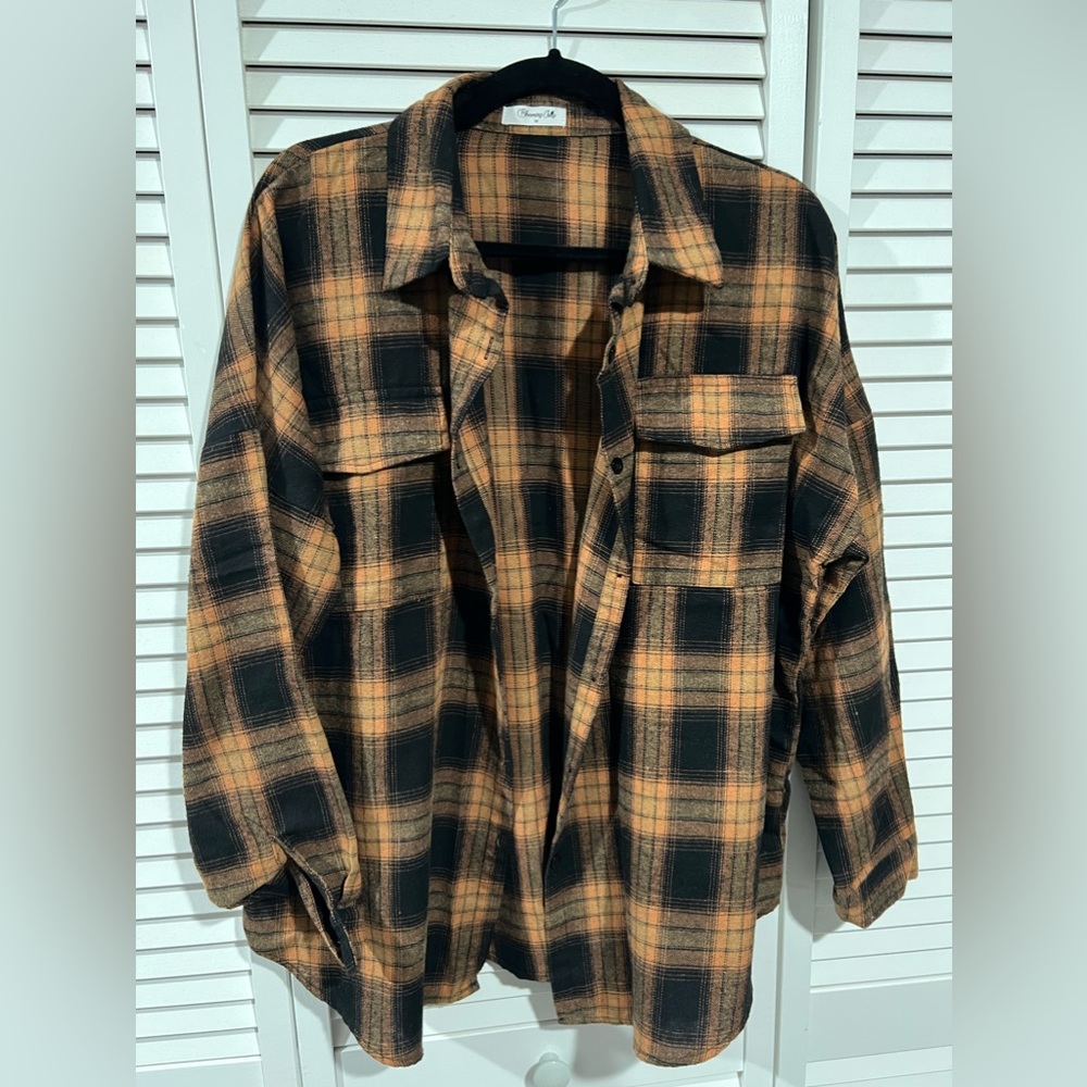 Plaid flannel boutique brand